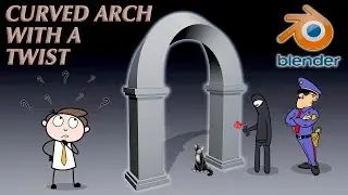 How to Make Curved or Bent Objects in Blender