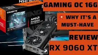 gigabyte radeon rx 9060 xt gaming oc 16GB GDDR6 Review amd graphics cards amd gpu external gpu