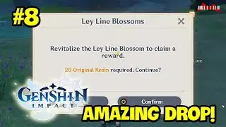 How to Use Ley Line Blossoms to get Rare Drops! - Genshin Impact #8