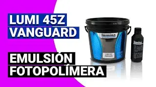 Emulsion para Serigrafia Textil - Estampado - Lumina 45Z  Vanguard - Fotopolímera