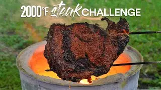 2000°F Steak CHALLENGE! Will my steak survive?