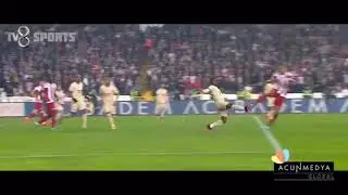 Galatasaray-Sivasspor penaltı pozisyonu yakın çekim!