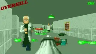 Wolf 3D: Overkill [SDL] - Floor 33 - 100%