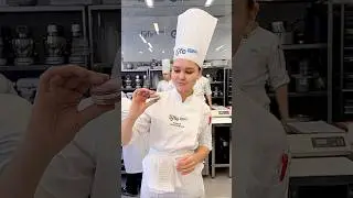 Прекрасная работа моих студентов в Институте Гастрономии СФУ. Делаем macarons.