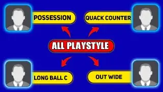 Understanding Your Playstyle | All playstyle Explained with Gameplay Efootball 2024 🔥
