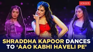 Shraddha Kapoor’s FULL dance performance at SCREEN awards | SCREEN