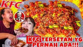 GILA! 1 BUCKET KFC TUMPAH CABE CAROLINA REAPER KEARIFAN LOCAL = KFC BALADO