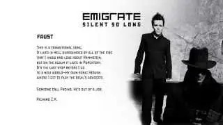 Emigrate - Faust  (Track by Track)