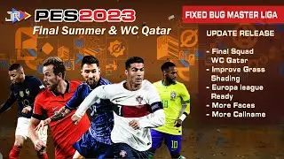 PES 2023 PS2 JRplay Fixed Master League World Cup and Final Summer