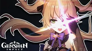 DPS Fischl build SOLO Vs Childe Boss Fight - Genshin Impact