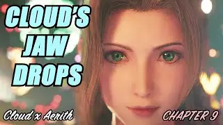 Cloud's Jaw Drops At Aerith (Japanese) FF7R | Clerith