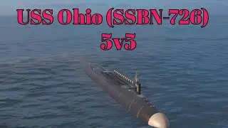 Modern Warships : USS Ohio (SSBN-726) Submarines 5v5 online Gameplay