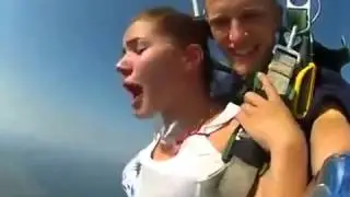Прыжок с парашютом!!! Эмоций через край