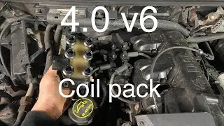 How to replace the coil pack on a 4.0 v6 ford engine