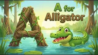 ABC Flashcards for Toddlers | A to Z ABC Phonics Song for Kids | ABC Rhymes with Flash Cards | A for