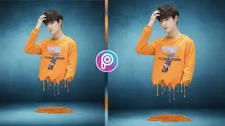 PicsArt Realistic Dripping Effect ||  PicsArt Photo Editing Tutorial || Dripping Effect
