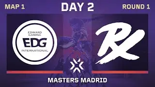 PRX vs. EDG  — VALORANT Masters — Swiss — Map 1