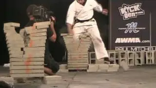 Master Drew Serrano- Power Concrete Palm- at the 2009 US Open