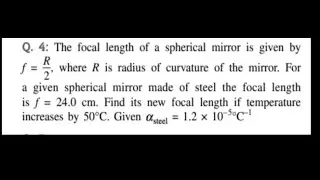 the focal length of a spherical mirror is given by f=R/2 where R is radius of curvature of the mirro