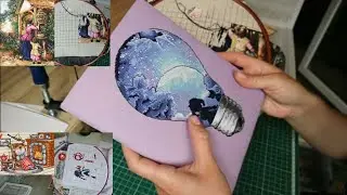 ЗАПЕРЛИСЬ ДОМА/ВЫШИВАЮ ЛУКАС/Сross stitch kit/БЛОКНОТ С ВЫШИВКОЙ/АННА АНАНЧИК