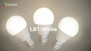 EZVIZ LB1 White | Bóng đèn LED Wi-Fi có thể điều chỉnh độ sáng