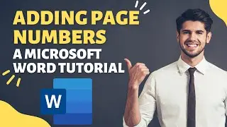 How-To Set Up Page Numbering in Word - FAST!