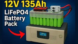 Safely Build a 12V 135Ah LiFePO4 Battery Pack – DIY Step-by-Step!