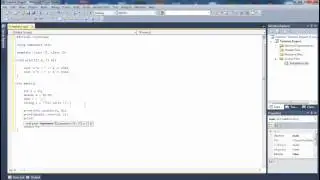 Microsoft Visual Studio C++ Tutorial 34 (Function Templates With Multiple Types), HD