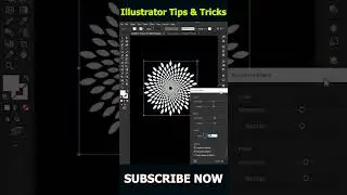 Simple Mandala Design in Adobe Illustrator 