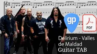 Delirium - Valles de Maldad Guitar Tabs [TABS]