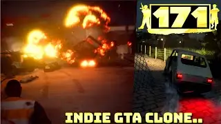 The Indie GTA Clone - 171 First Impressions Gameplaye PC Steam 4K GTA