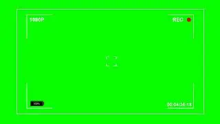 Viewfinder Recording Green Screen 10 Min HD