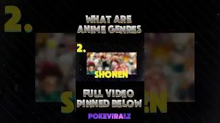 Top 5 Best Anime Genres In Hindi😆| Most Popular Anime😍| Best Anime Genres To watch🤯| #anime #shorts|