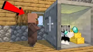 Я СЛУЧАЙНО ЗАКРЫЛСЯ В СЕЙФЕ У ЖИТЕЛЯ ДОМА В МАЙНКРАФТ I mandragosha Minecraft