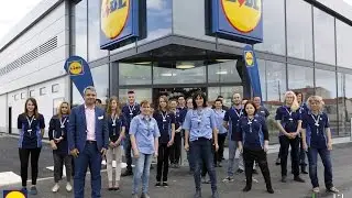 Video drone ideclik LIDL à Brem sur Mer en Vendée