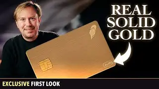 Robinhood Credit Card Unboxing — It's REAL Gold!