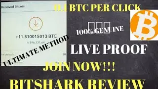 EARN 0.1 BTC PER CLICK REALLY? BITSHARK REVIEW LIVE PROOF IN HINDI | TECHNICAL IND HINDI |