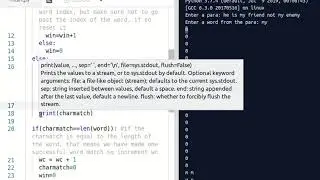 Learn Python Programming - Finding the word count