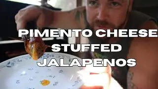 Pimento cheese STUFFED Jalapenos wrapped in BACON | The PERFECT appetizer