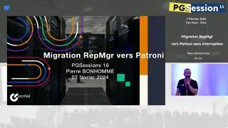 Migration RepMgr vers Patroni sans interruption - par Pierre Bonhomme, Ecritel