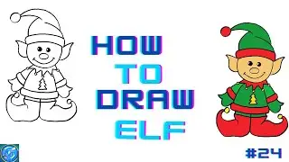How To Draw Elf | Christmas Special 🎅