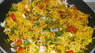 Masala Maggi Recipe/ Street Style Veg Maggi/ Vegetable Maggi Noodles