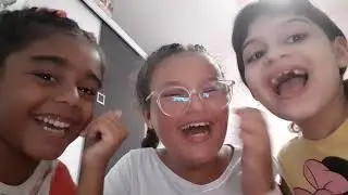 Fazendo Slime com minhas primas
