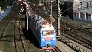 ЭП1М-637 с поездом №34 Москва - Владикавказ