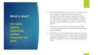 Installation of Linux (Cent OS 7) - SVEC