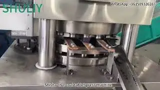 Efficient Shisha Charcoal Tablet Press Machine in Action | Customer Demonstration