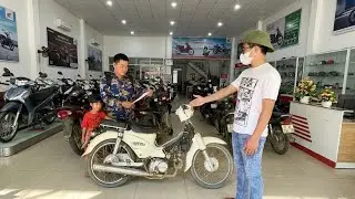 The soldier harvested Japanese cucumbers - and bought himself a used motorcycle