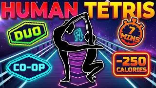 Human Tetris х 2 Player Co-op New Version | Immersive Interactive Warm Up | Full HD