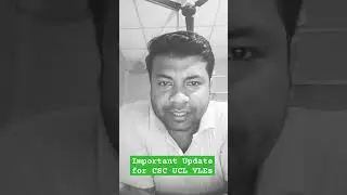 Important update for CSC UCL , Aadhaar Demographic Update Centre 
