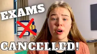 WHAT TO DO WHEN YOUR GCSE AND A LEVEL EXAMS ARE CANCELLED!!